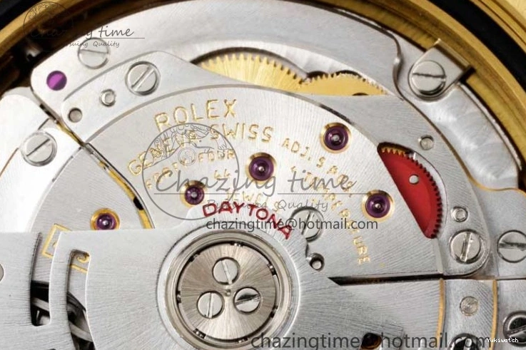 Dial 1:1 Strap Oysterflex Daytona Edition QF 116518 Rubber Best SA4130 on Meteorite 0706
